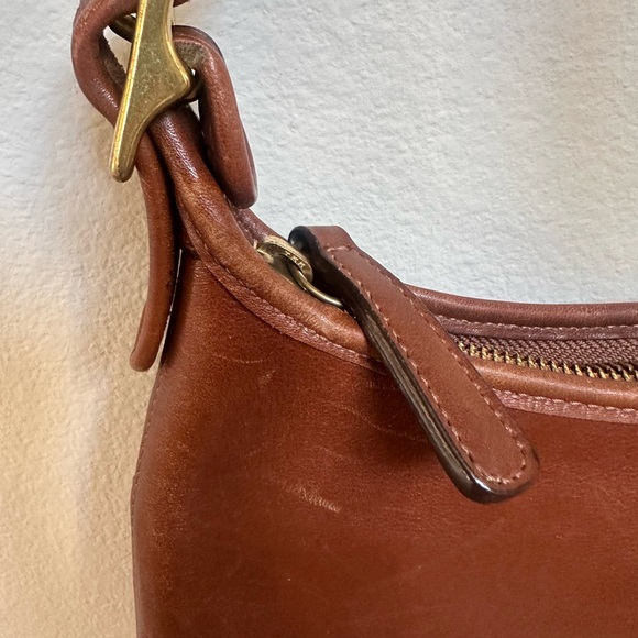 Brown Leather Shoulder Bag - Picture 4 of 12